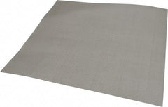 Value Collection - 34 Gage, 0.01 Inch Wire Diameter, 40 x 40 Mesh per Linear Inch, Stainless Steel, Wire Cloth - 0.015 Inch Opening Width, 12 Inch Wide x 12 Inch Stock Length - Apex Tool & Supply