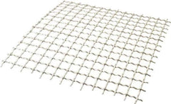 Value Collection - 11 Gage, 0.12 Inch Wire Diameter, 3/4 x 3/4 Mesh per Linear Inch, Stainless Steel, Wire Cloth - 0.63 Inch Opening Width, 12 Inch Wide x 12 Inch Stock Length - Apex Tool & Supply