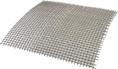 Value Collection - 14 Gage, 0.08 Inch Wire Diameter, 3 x 3 Mesh per Linear Inch, Stainless Steel, Wire Cloth - 0.253 Inch Opening Width, 12 Inch Wide x 12 Inch Stock Length - Apex Tool & Supply