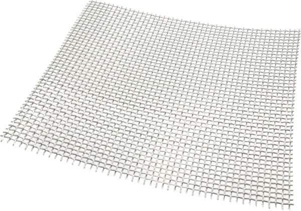 Value Collection - 16 Gage, 0.063 Inch Wire Diameter, 4 x 4 Mesh per Linear Inch, Stainless Steel, Wire Cloth - 0.187 Inch Opening Width, 12 Inch Wide x 12 Inch Stock Length - Apex Tool & Supply