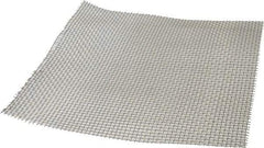 Value Collection - 19 Gage, 0.041 Inch Wire Diameter, 5 x 5 Mesh per Linear Inch, Stainless Steel, Wire Cloth - 0.159 Inch Opening Width, 12 Inch Wide x 12 Inch Stock Length - Apex Tool & Supply