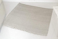 Value Collection - 18 Gage, 0.047 Inch Wire Diameter, 6 x 6 Mesh per Linear Inch, Stainless Steel, Wire Cloth - 0.12 Inch Opening Width, 12 Inch Wide x 12 Inch Stock Length - Apex Tool & Supply