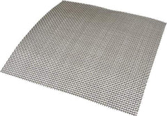Value Collection - 16 Gage, 0.063 Inch Wire Diameter, 6 x 6 Mesh per Linear Inch, Stainless Steel, Wire Cloth - 0.104 Inch Opening Width, 12 Inch Wide x 12 Inch Stock Length - Apex Tool & Supply