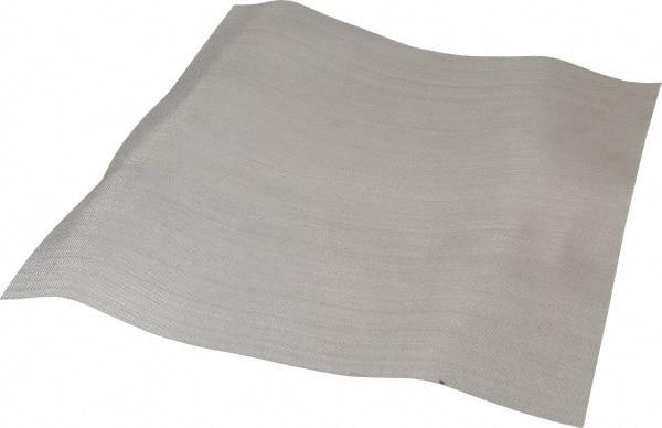 Value Collection - 34 Gage, 0.01 Inch Wire Diameter, 40 x 40 Mesh per Linear Inch, Stainless Steel, Wire Cloth - 0.015 Inch Opening Width, 12 Inch Wide x 12 Inch Stock Length - Apex Tool & Supply