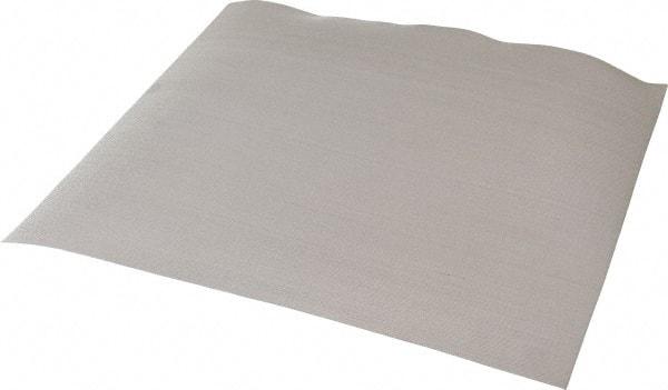 Value Collection - 36 Gage, 0.009 Inch Wire Diameter, 50 x 50 Mesh per Linear Inch, Stainless Steel, Wire Cloth - 0.011 Inch Opening Width, 12 Inch Wide x 12 Inch Stock Length - Apex Tool & Supply