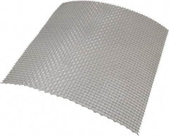 Value Collection - 20 Gage, 0.035 Inch Wire Diameter, 4 x 4 Mesh per Linear Inch, Stainless Steel, Milling Grade Wire Cloth - 0.215 Inch Opening Width, 12 Inch Wide x 12 Inch Stock Length - Apex Tool & Supply