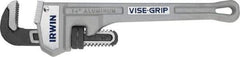 Irwin - 24" Aluminum Straight Pipe Wrench - 3" Pipe Capacity - Apex Tool & Supply