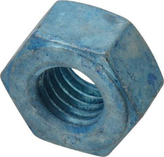 Value Collection - 1/2-13 UNC Steel Right Hand Heavy Hex Nut - 7/8" Across Flats, 31/64" High, Galvanized Finish - Apex Tool & Supply