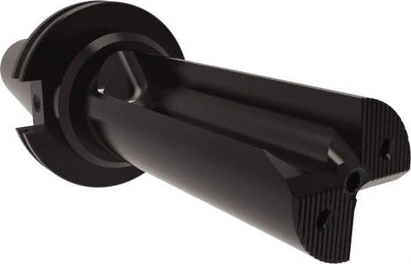 Allied Machine and Engineering - 5-1/2" Max Drill Depth, 2.2xD, 2.2" Diam, Indexable Insert Drill - 2 Inserts, CAT50 Taper Shank - Apex Tool & Supply