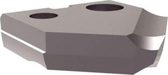 Allied Machine and Engineering - 17.5mm Diam x 1/8" Thick, Seat Code 0, 90° Included Angle Spade Drill Insert - TiAlN Coated, Cobalt, Grade Super Cobalt, Series T-A - Apex Tool & Supply