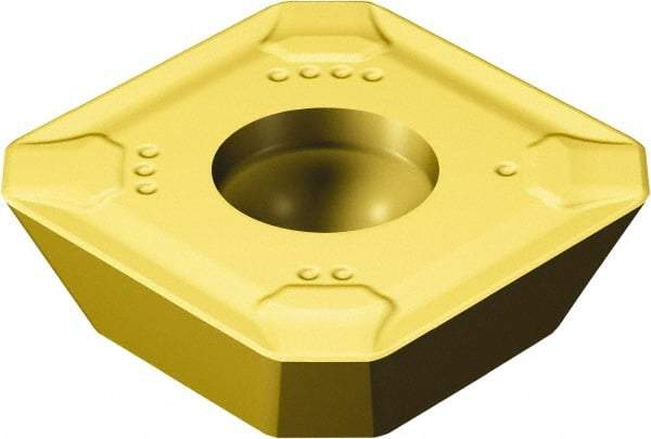 Sandvik Coromant - R24512T3 KL Grade K15W Carbide Milling Insert - TiCN/Al2O3/TiN Finish, 3.97mm Thick, 13.4mm Inscribed Circle, 1.5mm Corner Radius - Apex Tool & Supply