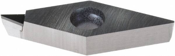 Kyocera - VBMT220.2 Grade KPD010 Polycrystalline Diamond (PCD) Turning Insert - Uncoated, 35° Diamond, 1/4" Inscr Circle, 1/8" Thick, 0.004" Corner Radius - Apex Tool & Supply