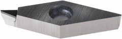 Kyocera - VBMT220.2 Grade KPD010 Polycrystalline Diamond (PCD) Turning Insert - Uncoated, 35° Diamond, 1/4" Inscr Circle, 1/8" Thick, 0.004" Corner Radius - Apex Tool & Supply