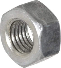 Value Collection - 5/16-24 UNF Steel Right Hand Hex Nut - 1/2" Across Flats, 17/64" High, Uncoated - Apex Tool & Supply