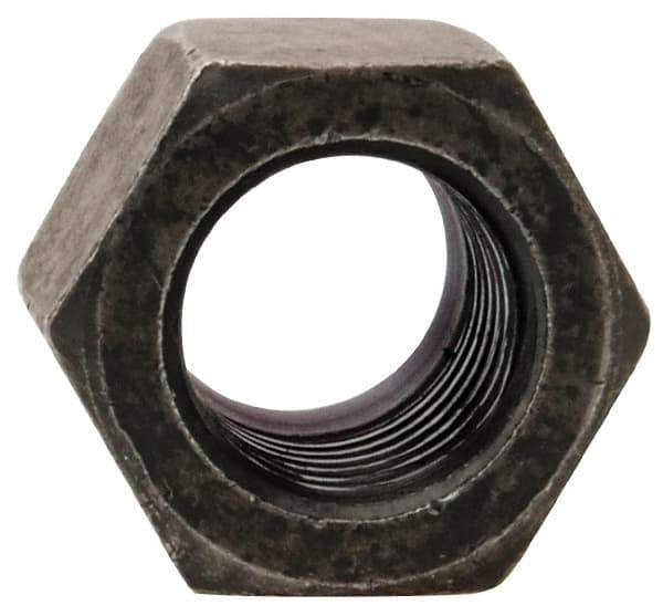Value Collection - 3/8-24 UNF Grade 8 Hex Lock Nut with Nylon Insert - 9/16" Width Across Flats, 29/64" High, Uncoated - Apex Tool & Supply