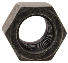 Value Collection - 3/8-24 UNF Grade 8 Hex Lock Nut with Nylon Insert - 9/16" Width Across Flats, 29/64" High, Uncoated - Apex Tool & Supply