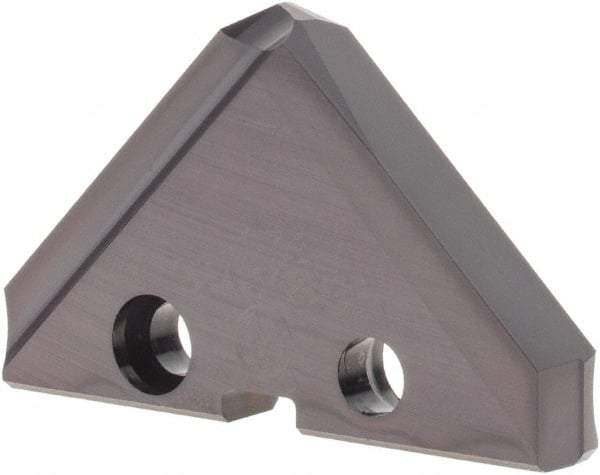 Allied Machine and Engineering - 1-7/8" Diam x 1/4" Thick, Seat Code 3, 90° Included Angle Spade Drill Insert - TiAlN Coated, Cobalt, Grade Super Cobalt, Series T-A - Apex Tool & Supply