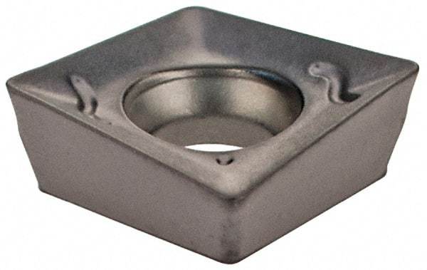 Iscar - XOMT060204 HQ Grade IC908 Carbide Milling Insert - TiAlN Finish, 0.1008" Thick, 0.2425" Inscribed Circle, 0.4mm Corner Radius - Apex Tool & Supply