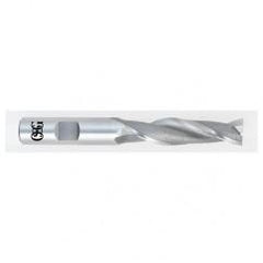 1-1/8 Dia. x 5-1/2 Overall Length 2-Flute Square End HSS-CO SE End Mill-Round Shank-Center Cutting-Uncoated - Apex Tool & Supply