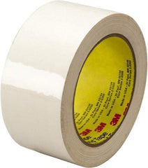 3M - 36 Yds. x 3", White Polyethylene Film Tape - 483 Series, 5 mil Thick, 10 Lb./Inch Tensile Strength - Apex Tool & Supply