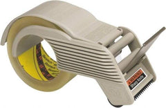 3M - 2" Wide, Handheld Style, Handheld Tape Dispenser - For Use with Box Sealing Tape - Apex Tool & Supply