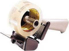 3M - 2" Wide, Pistol Grip Style, Handheld Tape Dispenser - For Use with Box Sealing Tape - Apex Tool & Supply