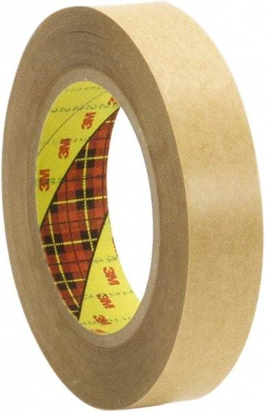 3M - 1/2" x 36 Yd Acrylic Adhesive Double Sided Tape - 4 mil Thick, Clear, Polyester Film Liner, Continuous Roll, Series 415 - Apex Tool & Supply