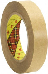 3M - 1/2" x 36 Yd Acrylic Adhesive Double Sided Tape - 4 mil Thick, Clear, Polyester Film Liner, Continuous Roll, Series 415 - Apex Tool & Supply