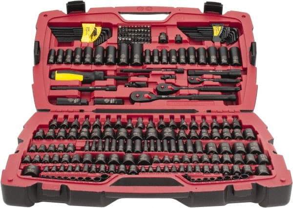 Stanley - 229 Piece Mechanic's Tool Set - Comes in Blow Mold Box - Apex Tool & Supply