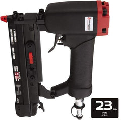 Value Collection - 1/2 to 1" Nail Length, 0.025" Nail Diam, 23 Gauge Micro Pin Air Nailer - 60 to 110 psi - Apex Tool & Supply