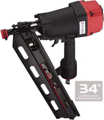 Value Collection - 2 to 3-1/2" Nail Length, 0.28" Nail Diam, Framing Air Nailer - 70 to 115 psi - Apex Tool & Supply