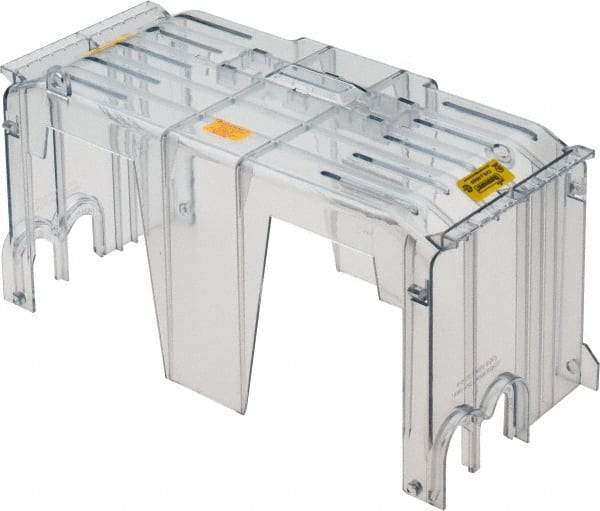 Cooper Bussmann - 1, 2 and 3 Pole Nonindicating Fuse Block Cover - For Use with Class J 600A Modular Fuse Blocks - Apex Tool & Supply