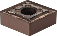 Kennametal - CNMG432 MR Grade KCP25B Carbide Turning Insert - TiCN/Al2O3/TiOCN Finish, 80° Diamond, 1/2" Inscr Circle, 3/16" Thick, 1/32" Corner Radius - Apex Tool & Supply