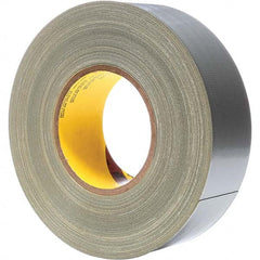 3M - 60 Yd x 2" x 11.7 mil Silver Polyethylene Cloth Duct Tape - Apex Tool & Supply