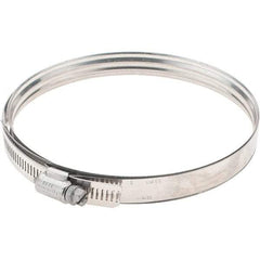 IDEAL TRIDON - SAE Size 88, 97 to 148mm Diam, Stainless Steel 360° Worm Drive Clamp - Apex Tool & Supply