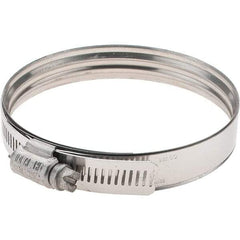 IDEAL TRIDON - SAE Size 60, 68 to 103mm Diam, Stainless Steel 360° Worm Drive Clamp - Apex Tool & Supply