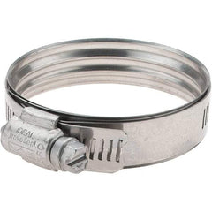 IDEAL TRIDON - SAE Size 36, 43 to 65mm Diam, Stainless Steel 360° Worm Drive Clamp - Apex Tool & Supply