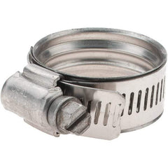 IDEAL TRIDON - SAE Size 19, 27 to 35mm Diam, 360 ° Stainless Steel Worm Drive Clamp - Apex Tool & Supply