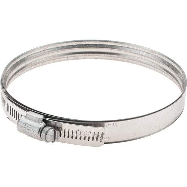 IDEAL TRIDON - SAE Size 80, 90 to 135mm Diam, Stainless Steel 360° Worm Drive Clamp - Apex Tool & Supply