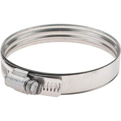 IDEAL TRIDON - SAE Size 56, 64 to 97mm Diam, Stainless Steel 360° Worm Drive Clamp - Apex Tool & Supply
