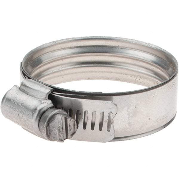 IDEAL TRIDON - SAE Size 28, 34 to 52mm Diam, Stainless Steel 360° Worm Drive Clamp - Apex Tool & Supply