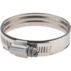 IDEAL TRIDON - SAE Size 44, 52 to 78mm Diam, Stainless Steel 360° Worm Drive Clamp - Apex Tool & Supply