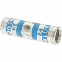 Thomas & Betts - 6 AWG Compatible, Butt Splice Terminal - Blue - Apex Tool & Supply