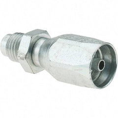 Eaton - 7/16-20 Male SAE, Reusable Hose Female Fitting - 3/16" Hose ID - Apex Tool & Supply