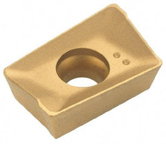 Iscar - APKT100312 RM Grade IC28 Carbide Milling Insert - Uncoated, 0.1366" Thick, 1.2mm Corner Radius - Apex Tool & Supply