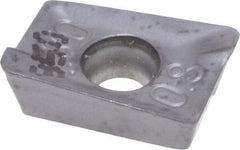 Iscar - APKT100308 RM Grade IC950 Carbide Milling Insert - TiAlN Finish, 0.1366" Thick, 0.8mm Corner Radius - Apex Tool & Supply