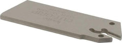 Iscar - 4.4 to 6.4mm Groove Width, 30mm Max Depth of Cut, Neutral Cut, CGHN Indexable Grooving Blade - Multiple Insert Styles, Series Cut Grip - Apex Tool & Supply