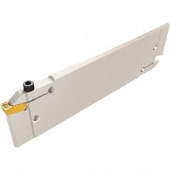 Iscar - 8" Groove Width, 43mm Max Depth of Cut, Neutral Cut, CGHN Indexable Grooving Blade - GIMF, GIMM 8CC, GIMY, GIMY (Full Radius), GIMY-F, GIPY Insert Style, Series Cut Grip - Apex Tool & Supply