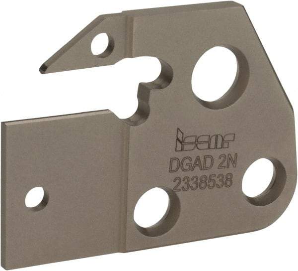 Iscar - 1.9 to 2.5mm Groove Width, Neutral Cut, DGAD Indexable Grooving Blade - DGN.., DGN R/L.., HGN.., HGR/L.., GRIP.. Insert Style, Series Do Grip - Apex Tool & Supply