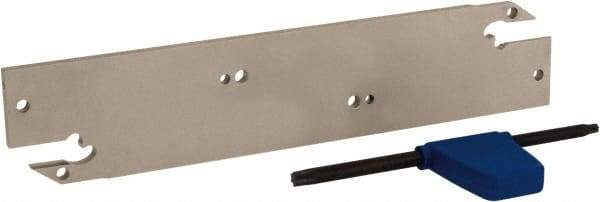 Iscar - 4 to 4.1mm Groove Width, Neutral Cut, DGFH Indexable Grooving Blade - DGN-UT/UA, DGN/DGNC/DGNM-C, DGN/DGNM-J/JS/JT, DGR/L-C DGRC/LC-C, DGR/L-J/JS, GRIP, GRIP (Full Radius) Insert Style, Series Do-Grip & Heli-Grip - Apex Tool & Supply